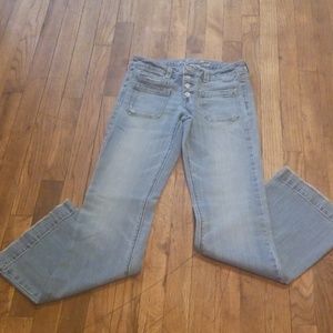 12. American Eagle vintage flare jeans
